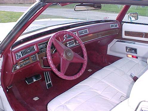 1975 Cadillac Eldorado Dash/Front Seat (Click Photo for Details)